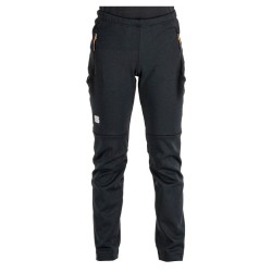 Warme Softshell damesbroeken Sportful Engadin W Pant zwart